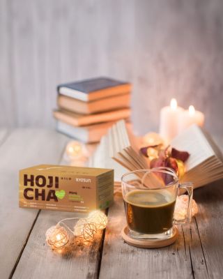 🌿 Bio Kyosun Hojicha – jemne pražený zelený čaj s orieškovým tónom a nízkym obsahom kofeínu. ☕ Vďaka práškovej forme si ho...