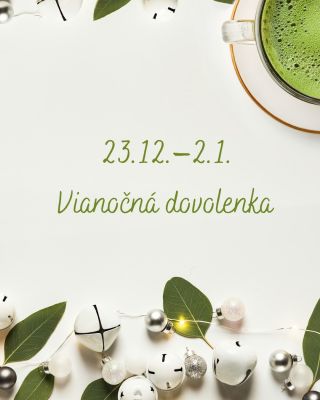 🎄 Vianočná dovolenka Matcha Tea(mu) Od 23. 12. do 2. 1. si náš tím dáva krátku pauzu, aby sme načerpali energiu a v...